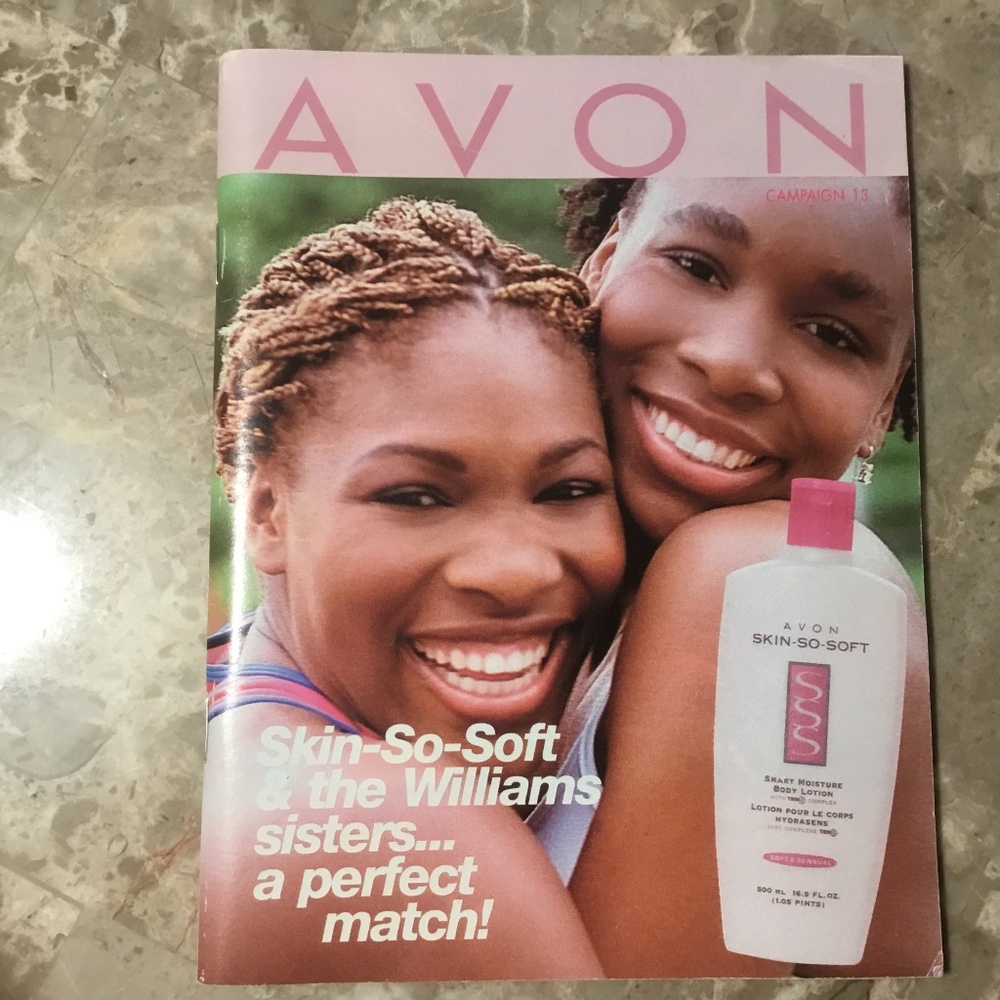 Tennis - Serena and Venus Williams Avon Cover Campaign 13 2001